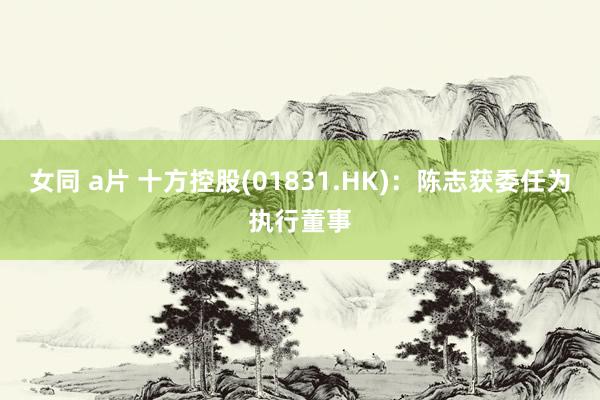 女同 a片 十方控股(01831.HK)：陈志获委任为执行董事