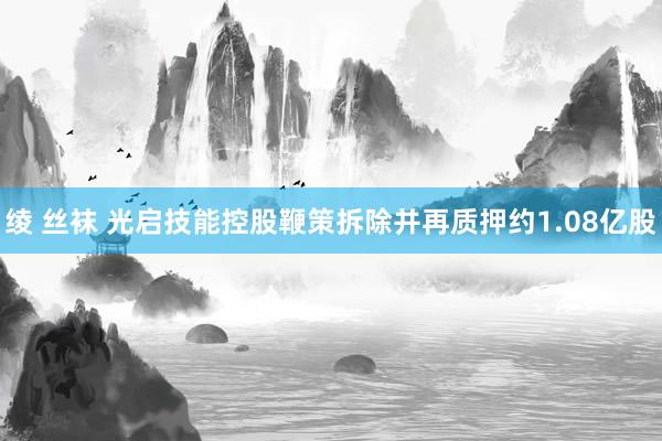 绫 丝袜 光启技能控股鞭策拆除并再质押约1.08亿股