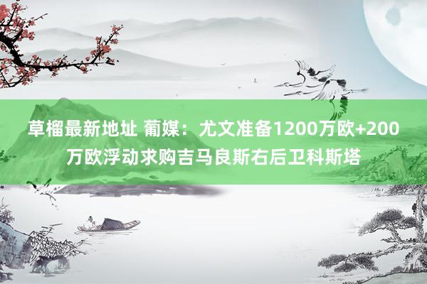 草榴最新地址 葡媒：尤文准备1200万欧+200万欧浮动求购吉马良斯右后卫科斯塔