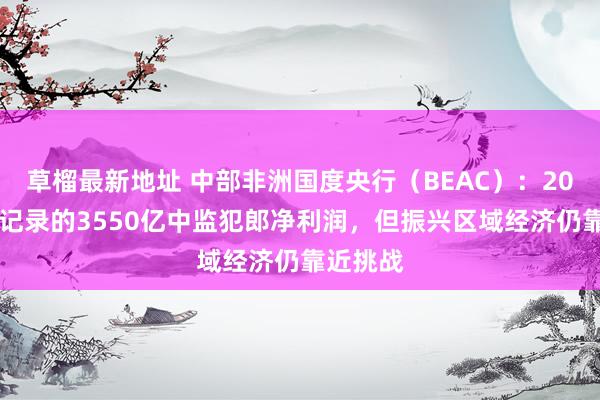草榴最新地址 中部非洲国度央行（BEAC）：2024年创记录的3550亿中监犯郎净利润，但振兴区域经济仍靠近挑战